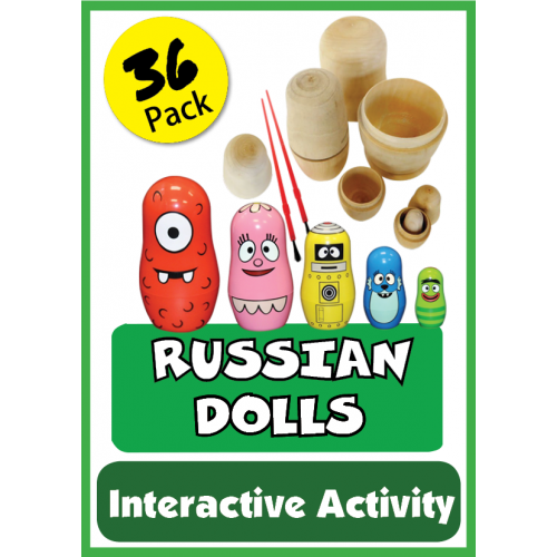 Russian Dolls - 36 Pack Russian Dolls - 36 Pack
