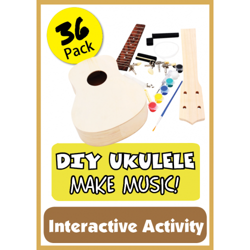 DIY Ukulele - 36 Pack DIY Ukulele - 36 Pack
