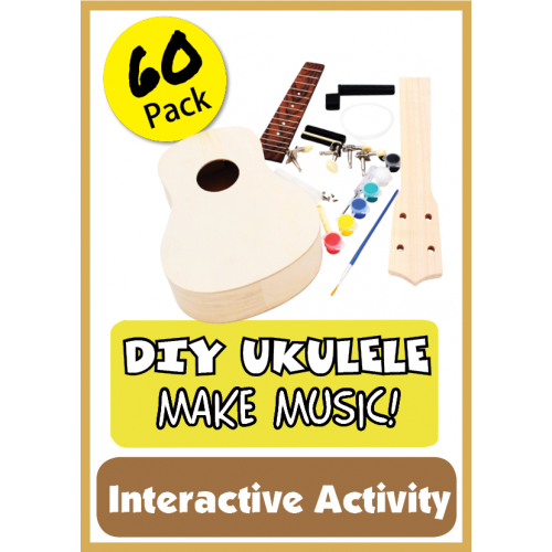 DIY Ukulele - 60 Pack DIY Ukulele - 60 Pack