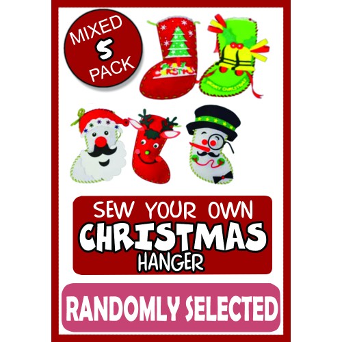 XMAS Sew a Hanger - 5 Pack XMAS Sew a Hanger - 5 Pack