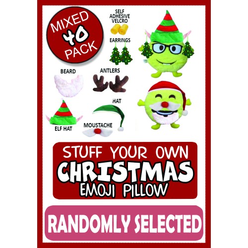 XMAS Emoji Pillows - 40 Pack XMAS Emoji Pillows - 40 Pack
